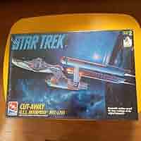 スタートレック 　海外プラモデル　エンタープライズ号NCC1701　カットモデル Amazon.co.jp: Star Trek NCC1701 Overseas Plastic Model